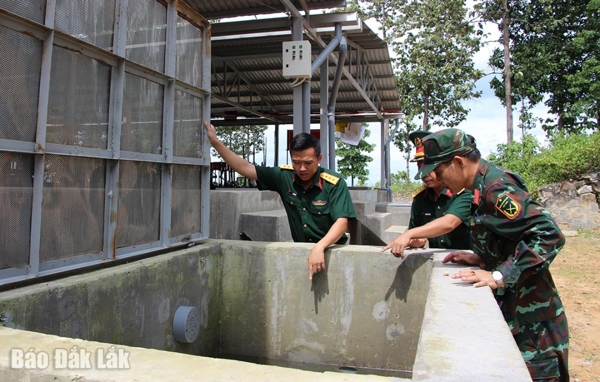 Giải “cơn khát” cho bộ đội ở vùng biên